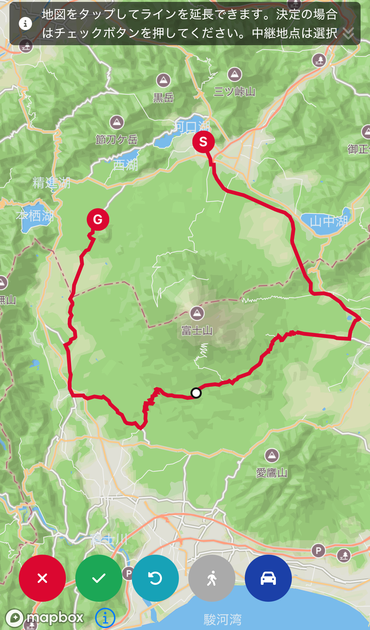 Navigation Line Creation
