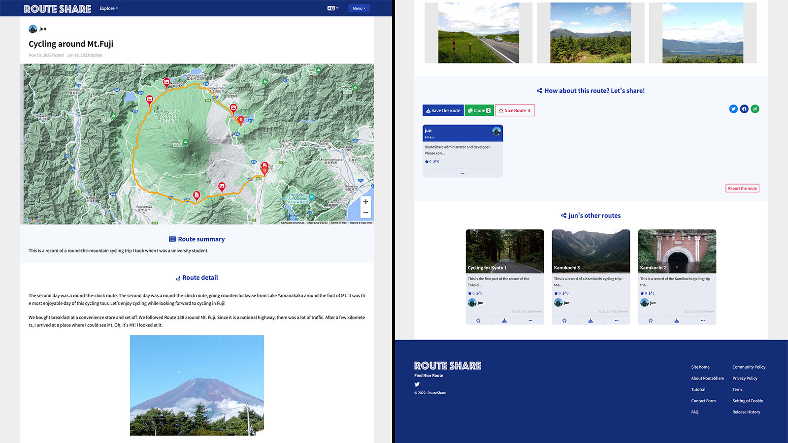 route article