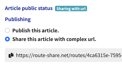 share url