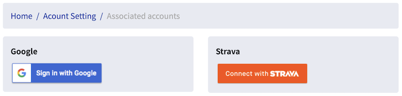 Strava Linkage