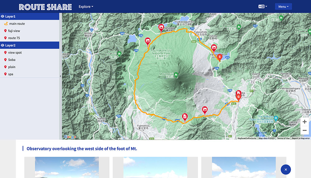 Route article