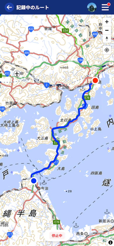 トラッキング記録のイメージ
